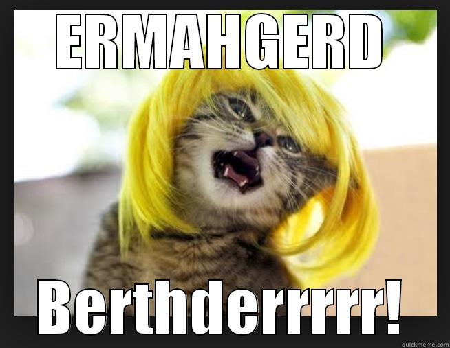 ERMAHGERD BERTHDERRRRR! Misc