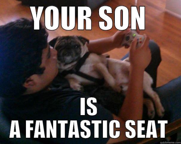 YOUR SON IS A FANTASTIC SEAT Misc