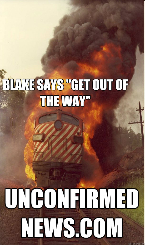 blake says 