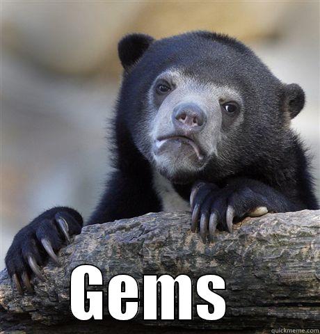  GEMS  Confession Bear