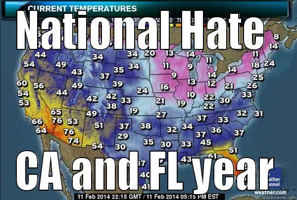 NATIONAL HATE  CA AND FL YEAR Misc