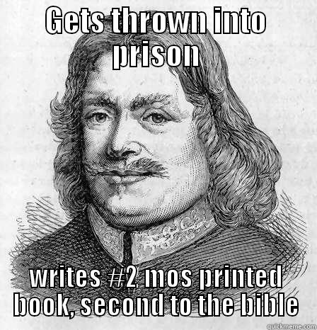 Funyon Bunyan - GETS THROWN INTO PRISON WRITES #2 MOS PRINTED BOOK, SECOND TO THE BIBLE Misc