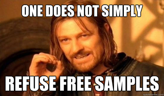 One Does Not Simply refuse free samples  Boromir