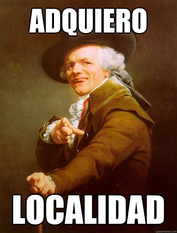 ADQUIERO LOCALIDAD  Joseph Ducreux