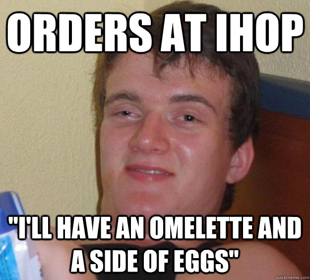 Orders at ihop 