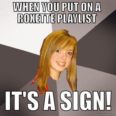 ROXETTE CONCERT 2 - WHEN YOU PUT ON A ROXETTE PLAYLIST   IT'S A SIGN! Musically Oblivious 8th Grader