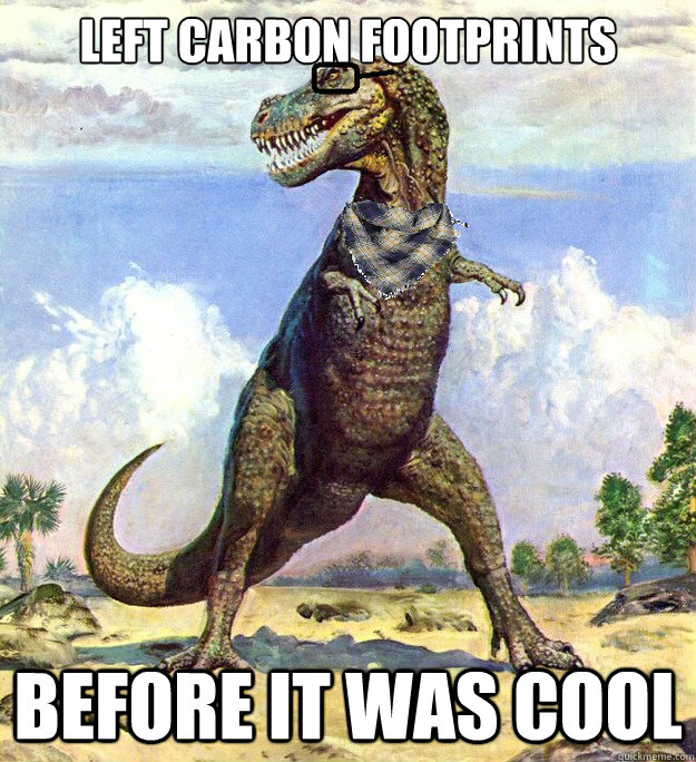 Left Carbon footprints before it was cool - Left Carbon footprints before it was cool  Misc