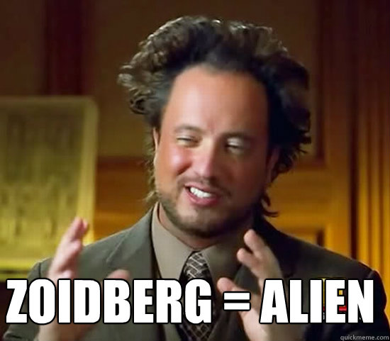 Zoidberg = Alien   Ancient Aliens