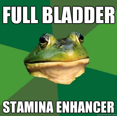 full bladder
 Stamina enhancer - full bladder
 Stamina enhancer  Foul Bachelor Frog