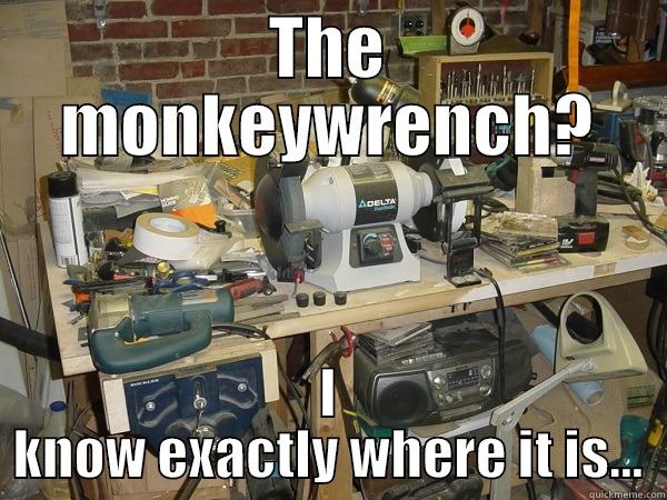 THE MONKEYWRENCH? I KNOW EXACTLY WHERE IT IS... Misc