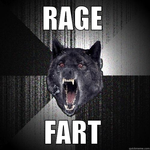 Rage Fart - RAGE FART Insanity Wolf