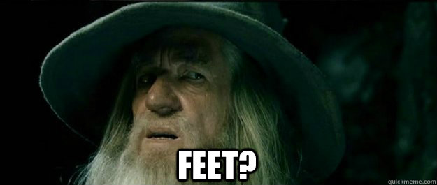  feet?  Gandalf