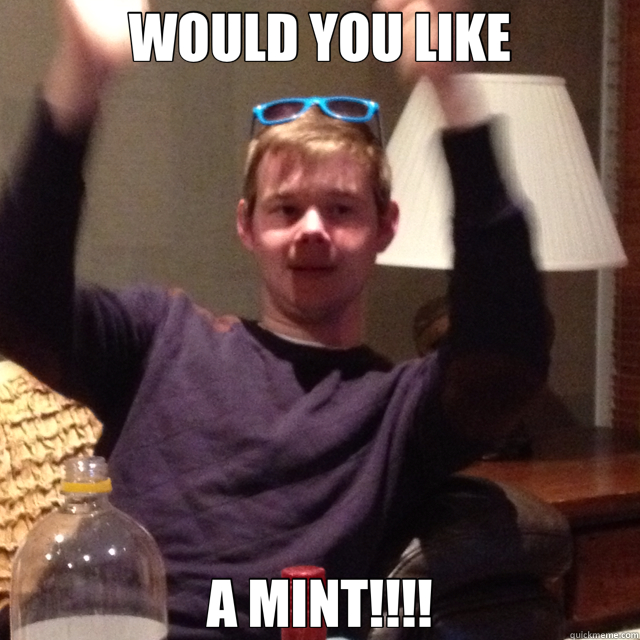 WOULD YOU LIKE A MINT!!!! - WOULD YOU LIKE A MINT!!!!  mint