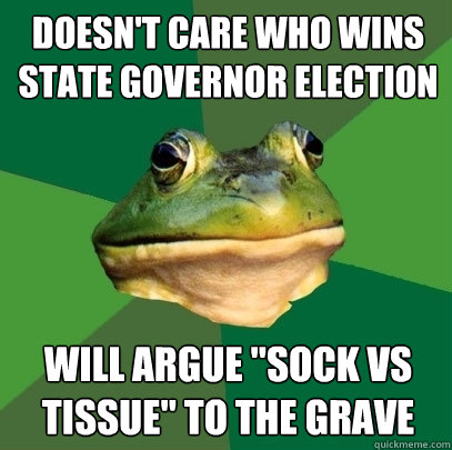 Doesn't care who wins state governor election will argue 