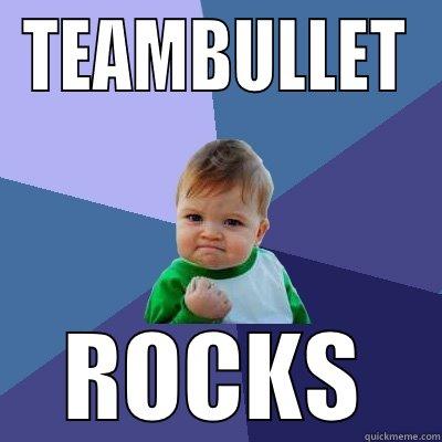 TEAMBULLET ROCKS Success Kid