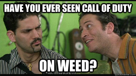 Have you ever seen Call of Duty On weed? - Have you ever seen Call of Duty On weed?  On Weed