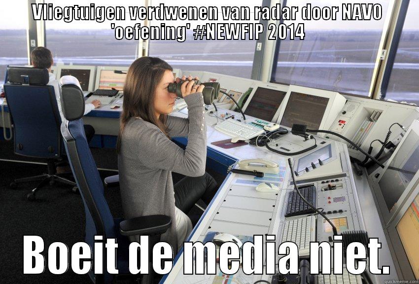 VLIEGTUIGEN VERDWENEN VAN RADAR DOOR NAVO 'OEFENING' #NEWFIP 2014 BOEIT DE MEDIA NIET. Misc