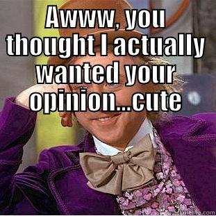   Condescending Wonka