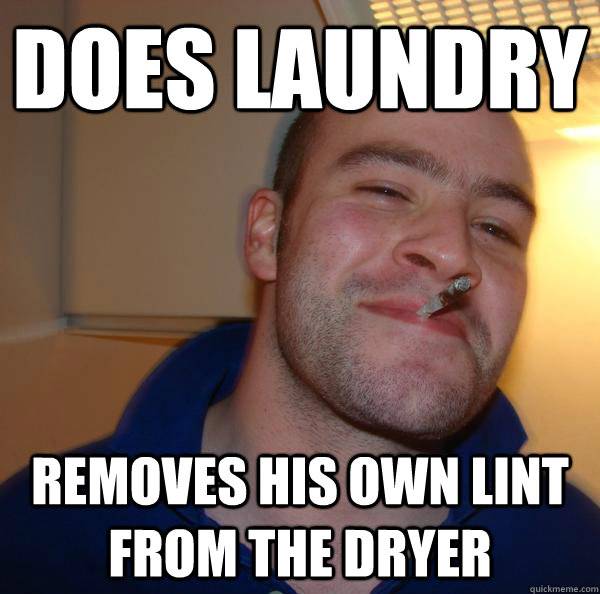 Does laundry Removes his own lint from the dryer - Does laundry Removes his own lint from the dryer  Misc