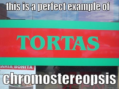 Tortas and seizures - THIS IS A PERFECT EXAMPLE OF    CHROMOSTEREOPSIS Misc