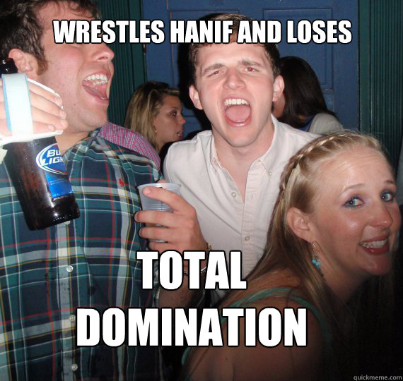 wrestles hanif and loses total domination - wrestles hanif and loses total domination  Melton