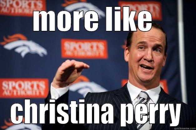 MORE LIKE  CHRISTINA PERRY Misc