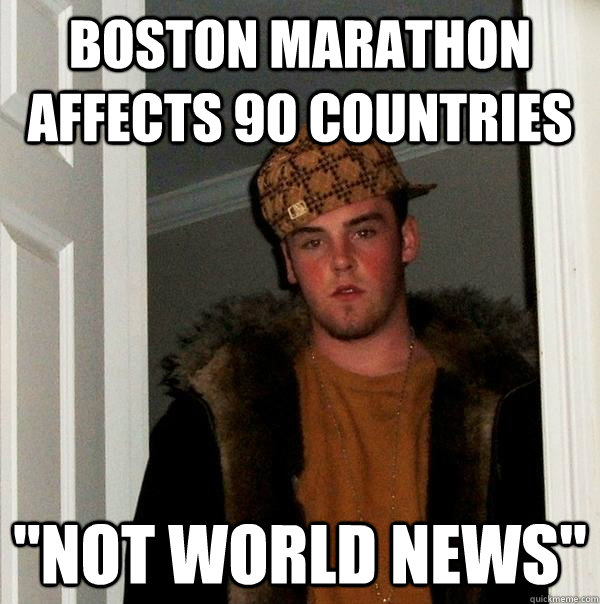 Boston marathon affects 90 countries 