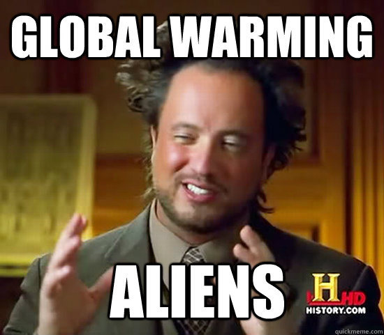 Global Warming  Aliens  Ancient Aliens