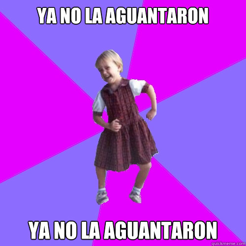 YA NO LA AGUANTARON YA NO LA AGUANTARON  Socially awesome kindergartener