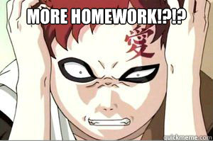 more homework!?!?   homework