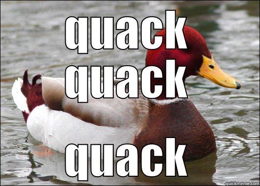 QUACK QUACK QUACK Malicious Advice Mallard