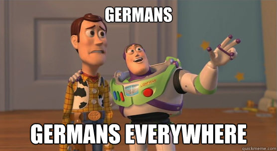 Germans Germans everywhere  Toy Story Everywhere