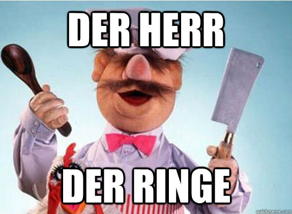 DER HERR DER RINGE - DER HERR DER RINGE  Seeadish Chef