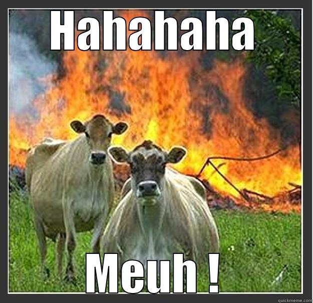 Comment j'imagine le rire diabolique de Kenji - HAHAHAHA MEUH ! Evil cows