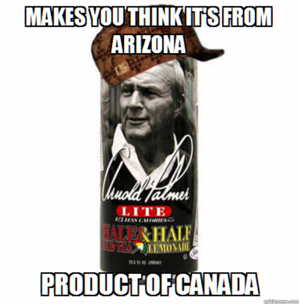   -    Scumbag Arizona Tea