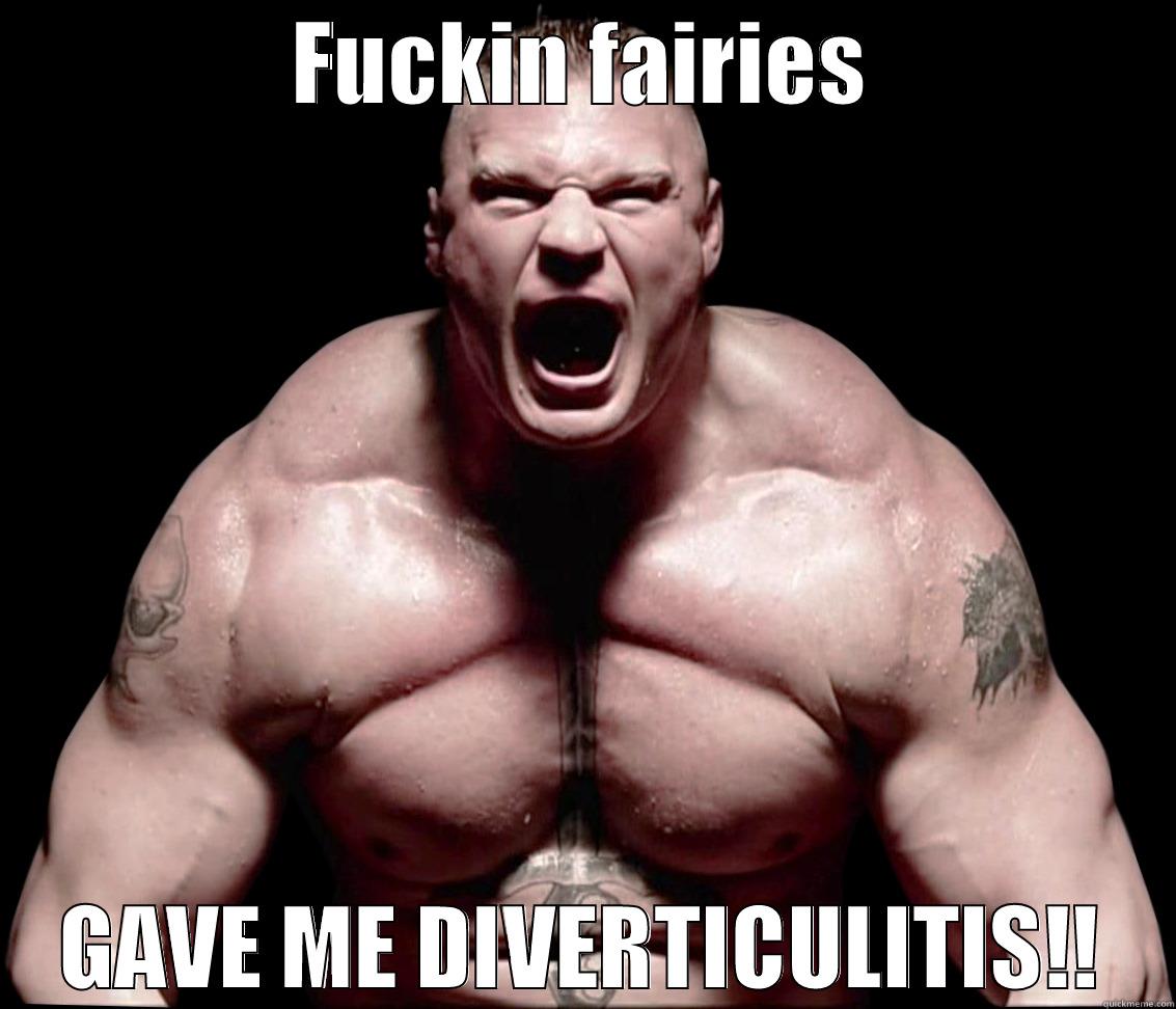 FUCKIN FAIRIES GAVE ME DIVERTICULITIS!! Misc