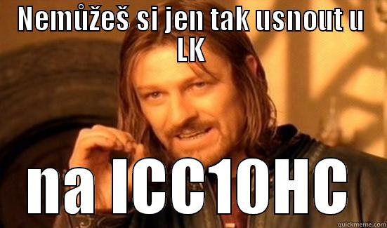 NEMŮŽEŠ SI JEN TAK USNOUT U LK NA ICC10HC Boromir