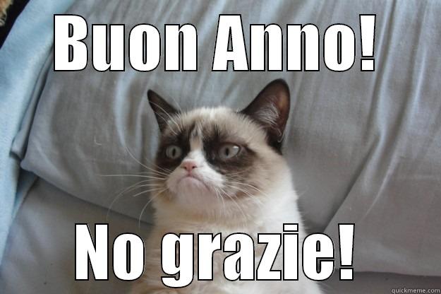 BUON ANNO! NO GRAZIE! Grumpy Cat