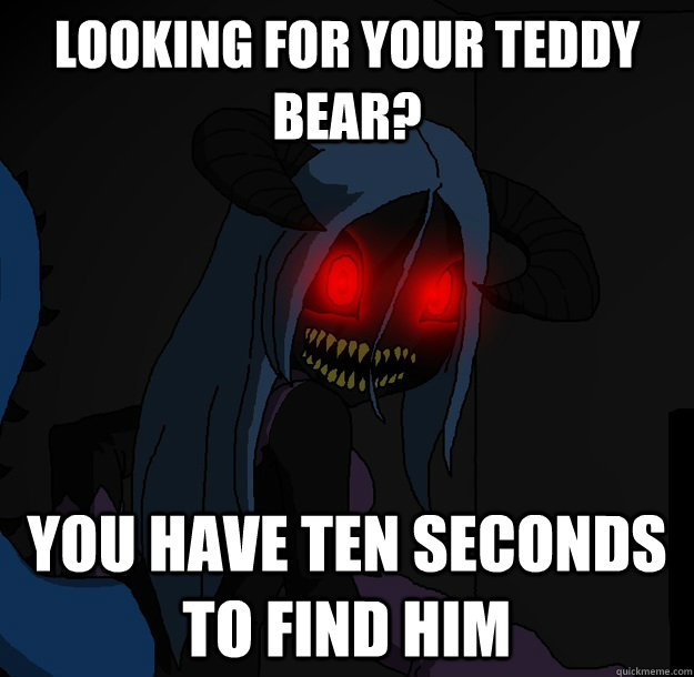 Looking for your Teddy bear? You have ten seconds to find him - Looking for your Teddy bear? You have ten seconds to find him  Spooky Boogie