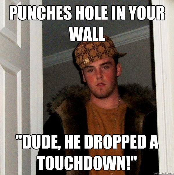 punches hole in your wall 