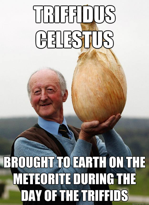 Triffidus Celestus brought to earth on the meteorite during the Day of the Triffids - Triffidus Celestus brought to earth on the meteorite during the Day of the Triffids  Misc