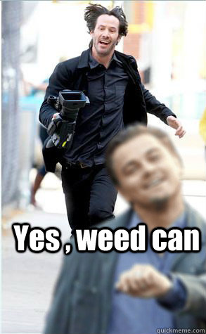 Yes , weed can  - Yes , weed can   yes weed can