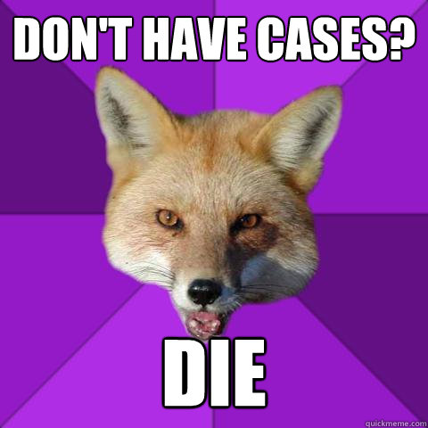 don't have cases? die  Forensics Fox