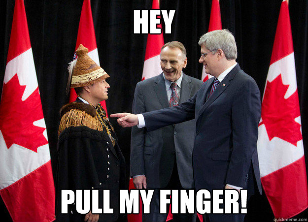 Hey pull my finger! - Hey pull my finger!  Harper Pipeline