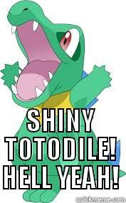  SHINY TOTODILE! HELL YEAH! Misc