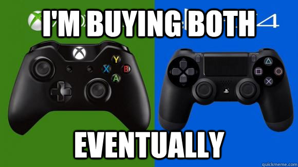 I'm buying both eventually - I'm buying both eventually  The Truth is...