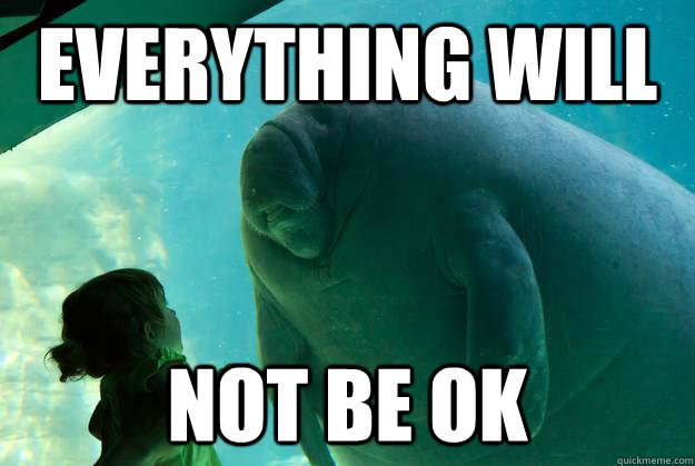 Everything will not be ok - Everything will not be ok  Overlord Manatee