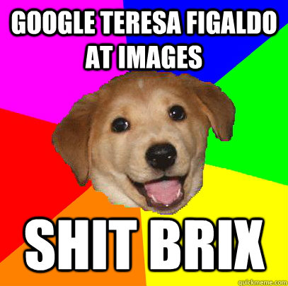 Google Teresa FIGALDO at images shit brix  Advice Dog