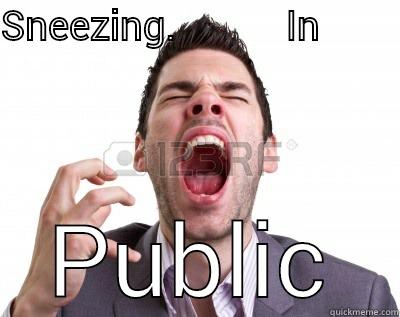 SNEEZING.           IN           PUBLIC Misc