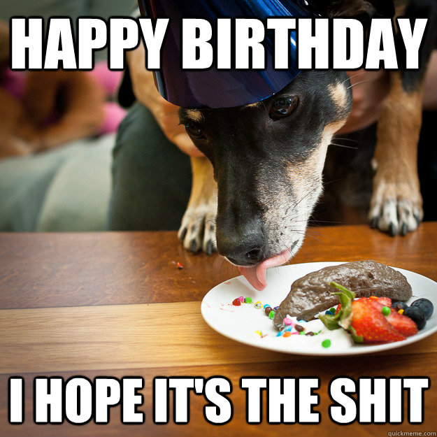 HAPPY BIRTHDAY I HOPE IT'S THE SHIT - HAPPY BIRTHDAY I HOPE IT'S THE SHIT  Poo Sprinkles